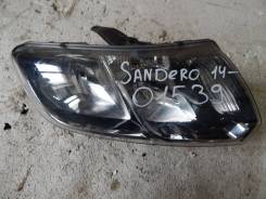 Фара. Renault Logan, L8 Renault Sandero, 5S Двигатели: H4M, K4M, K7M, D4F
