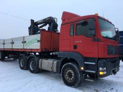 MAN. Продам ман 6х4 + гидроманипулятор 5тн, 12 000 куб. см., 6x4. Под заказ