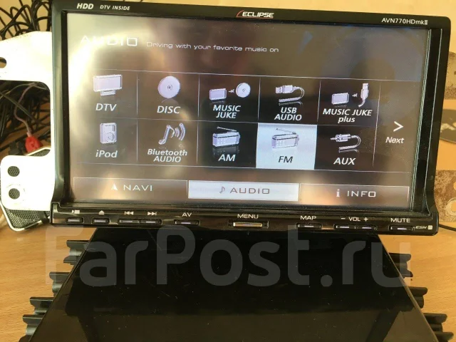 Магнитола Eclipse AVN770HDmkII, 2 DIN — 178x100 мм, б/у, в наличии во ...