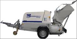 BMS. Растворонасос Worker №1 Sigma со скипом 2011 года, Германия., 2 600 куб. см., 270,00 м.