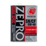 Idemitsu Zepro. Вязкость 5W40, синтетическое