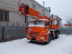 Клинцы КС-35719-1-02. Кран автомобильный КС-35719-1-02 на шасси Камаз-43253-R4, 6 700 куб. см., 16 000 кг., 18,00 м.