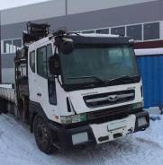 Daewoo Novus. Кран-манипулятор (КМУ) HIAB 160 T на шасси с КМУ, 8 000 кг., 6x4
