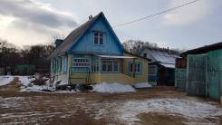 Дом из бруса с постройками и большим участком. Ул. Ветеранов, р-н Таежка, площадь дома 45 кв. м., скважина, электричество 10 кВт, отопление твердотопл...