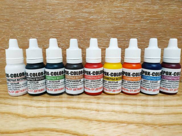 Разнообразные красители для эпоксидной смолы колеры с люминофором и черная краска пигменты и другие способы подкраски в домашних условиях