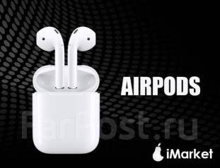 беспроводные наушники Apple Airpods гарантия новые доставка