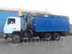МАЗ 525. КМУ Ломовоз МАЗ-631226-525-042 (Евро-5), кузов 28 куб., Майман-110S,, 6x4