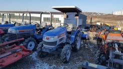Iseki. Трактор 20л. с., 4wd, ВОМ, фреза, навеска на 3 точки, 24 л.с.