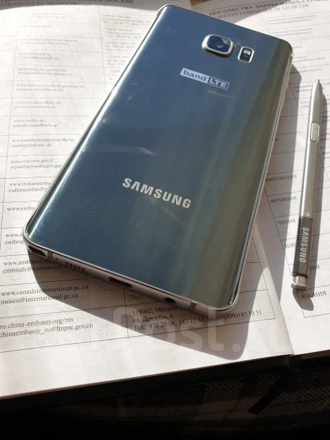 Samsung Galaxy Note 5. �/�, �����������, 4G LTE ����