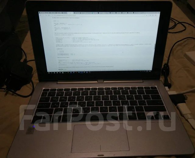 Asus Transformer Book TX201LA. 11.6", 2,6����, ��� 4 ��, ���� 500���, WiFi: 1, Bluetooth: 1, ����������� �� 3��. ����