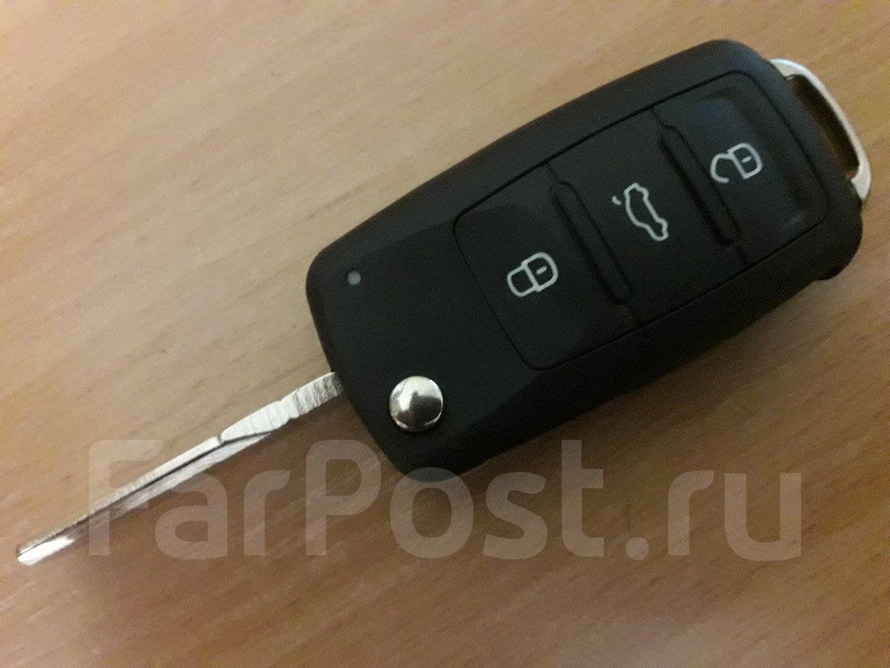 как разобрать ключ шкода фабия