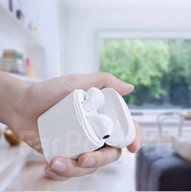 Наушники беспроводные TWS i7S mini сенсорные белые - копия AirPods ...