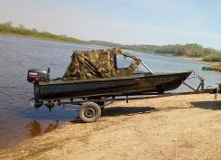 Обь. длина 4,20 м., двигатель подвесной, 30,00 л.с., бензин