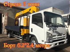 Isuzu Forward. Самогруз , 2013 г. в. Стрела 5 тонн, 7 000 кг., 4x2