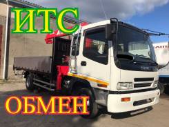 Isuzu Forward. Самогруз , 2006 г. в. стрела 12 метров, 7 000 кг., 4x2