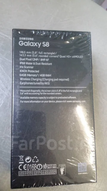 Samsung Galaxy S8. �����, �������, 3G, 4G LTE ����