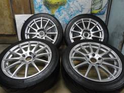 Продам Редкие Спорт колёса Enkei Tuning+Лето 225/45R17 Toyota, Nissan. 8.0x17" 5x114.30 ET48