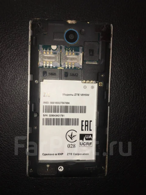 ZTE V815W. �/�, ������ ����