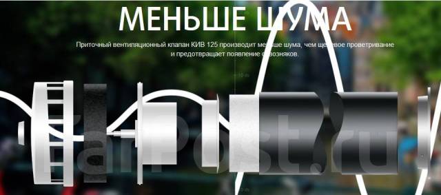 Стеновой клапан приточной вентиляции