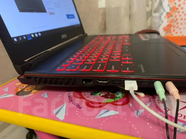 MSI GP63 8RE Leopard. 15.6", 2,2����, ��� 16 ��, ���� 931���, WiFi: 1, Bluetooth: 1, ����������� �� 3��. ����