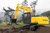 Hyundai R160LC-7. Гусеничный экскаватор , 0,70 куб. м. Под заказ