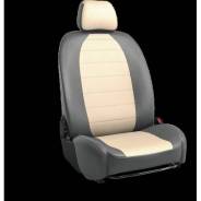 Чехлы Toyota Ractis 105 2005-2010 4wd серый с бежевым в Хабаровске Чехлы. Toyota Ractis, NCP100, NCP105, SCP100 1NZFE, 2SZFE