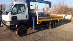 Mitsubishi Fuso Canter. Mitsubishi Canter 4 WD мостовой рессорный с крановой установкой, 5 200 куб. см., 3 000 кг., 4x4