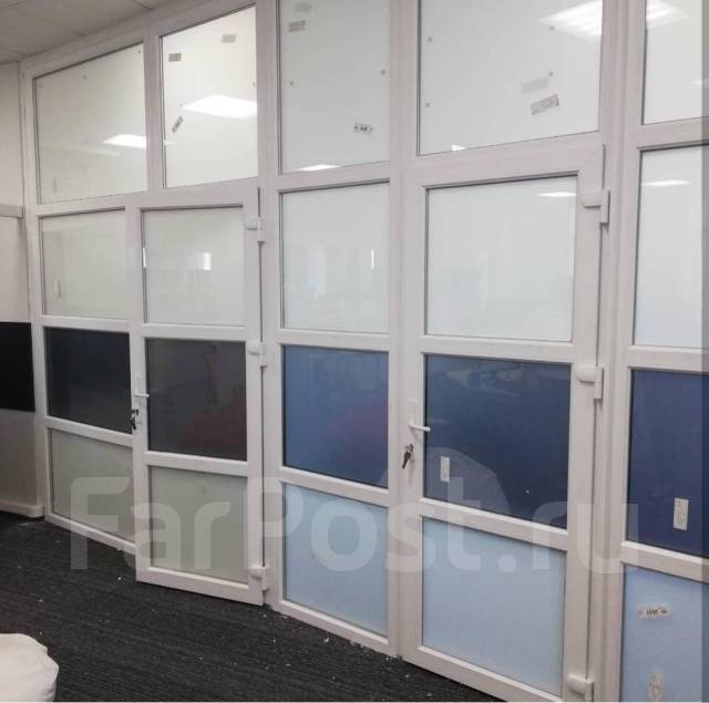 Установка перегородок, внутреннее остекление в Уссурийске