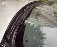 Решетка, жабо под дворники. Renault Sandero Stepway, BS11, BS1Y Renault Sandero, BS11, BS12, BS1Y Двигатели: K4M, K7M, K4M697, K7M710. Под заказ