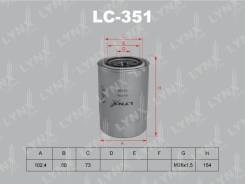 Фильтр масляный LYNXauto LC-351 в Усть-Илимске Фильтр масляный LYNXauto LC-351