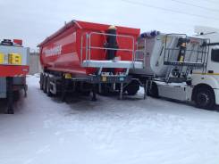 Kassbohrer. Самосвальный полуприцеп 32 куб. м., 30 000 кг.
