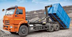 КамАЗ 6520. Крюковой погрузчик мультилифт Palfinger PH T20PI.57 шасси , 11 760 куб. см.