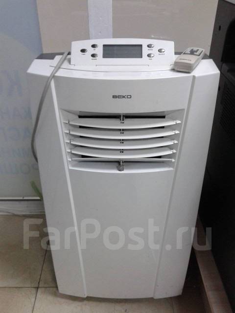 Мобильный кондиционер моноблок BEKO BKP-09C, 20 м², б/у, в наличии ...