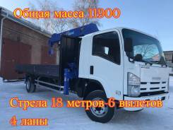 Isuzu Forward. Самогруз , 2013 г. в. Стрела 6 вылетов, 4 латы, 7 000 кг., 4x2