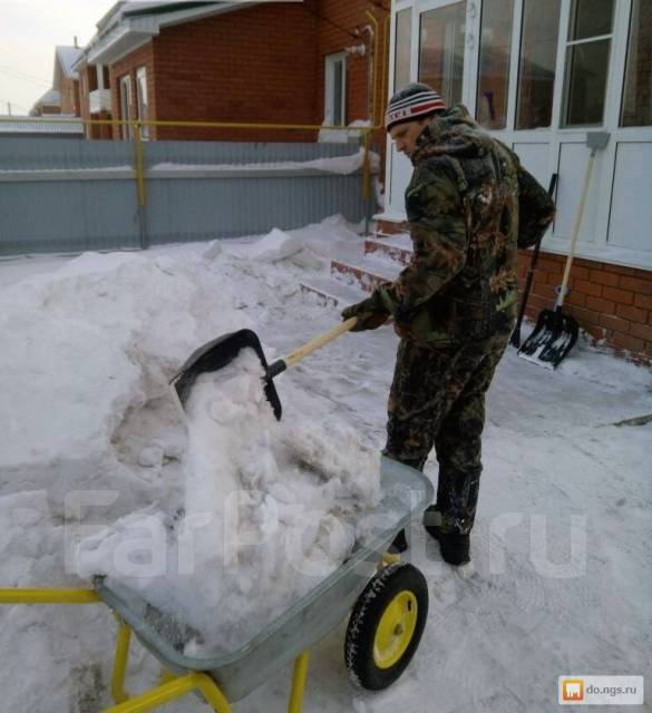 Нивой почистить снег