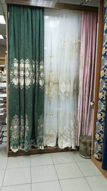 Шторы Блэкаут бархатные, элитный стиль роскоши - Интерьер, текстиль и ...