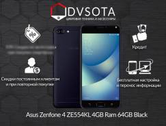 Asus ZenFone 4 ZE554KL. Новый, 64 Гб, Черный