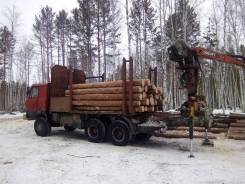 Tatra T815. Татра 815 лесовоз с гидроманипулятором, 17 000 кг., 6x6