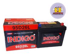 Аккумулятор Indigo 95D26L (85А/ч, 650А, 2019г. ) во Владивостоке Indigo. 85 А.ч., Обратная (левое), производство Корея