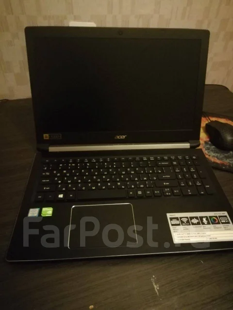 Acer Aspire 5 A515-51G. 15.6", 2����, ��� 6 ��, ���� 1 000���, WiFi: 1, Bluetooth: 1, ����������� �� 10��. ����