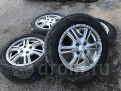 Stranger R15 4*100 6j et38 + 195/65R15 Toyo Garit G5 2014 japan. 6.0x15" 4x100.00 ET38