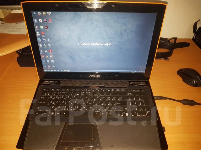 Asus Lamborghini VX7. 15.6", 2 000����, ��� 16 ��, ���� 120���, WiFi: 1, Bluetooth: 1 ����