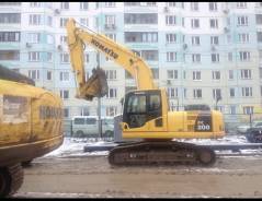 Аренда экскаватора komatsu pc 200