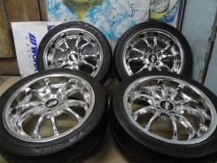 Продам Крутой Редкий Хром Vertec VR5+Лето 215/45R17Toyota, Honda, Nissan. 7.0x17" 5x114.30 ET48