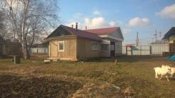 Дом в Осиновке с хозяйством на участке 28 соток. Осиновка, улица Партизанская 23, р-н михайловский, площадь дома 61 кв. м., централизованный водопрово...