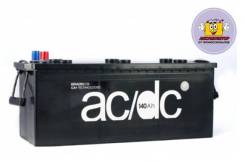 Аккумулятор АС/DC 6СТ-140 (140А/ч, 850А) во Владивостоке AC/DC. 140 А.ч., Обратная (левое), производство Россия