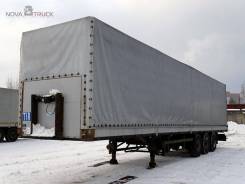 Kogel SN24. Бортовой тентованный полуприцеп Kogel SN 24, 27 950 кг.