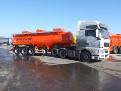 Сеспель SF3330. Полуприцеп-цистерна SF3330 (964846, 30м3, 4 отс. сталь ), 25 000 кг.
