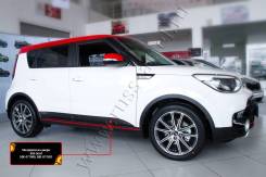 Накладка на дверь. Kia Soul, PS Двигатели: D4FB, G4FD. Под заказ