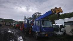 Aichi D50A. Автокран Айчи на базе Фусо, 7 500 куб. см., 5 000 кг., 24,00 м.
